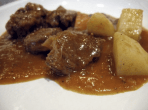 Guanciale di manzo brasato