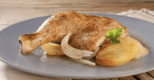 Coscia di pollo al forno