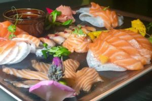 Sashimi di salmone