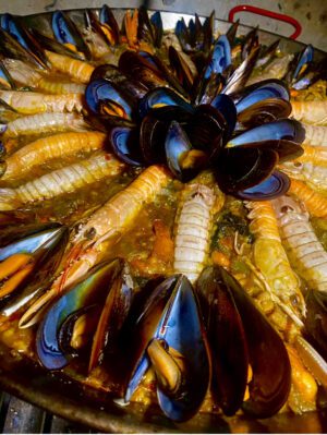 Paella De Marisco (solo di pesce)